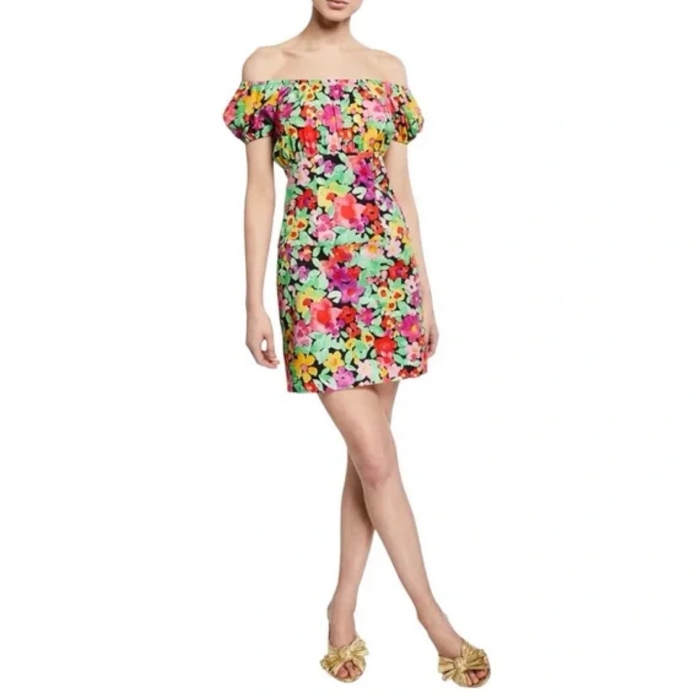 CAROLINE CONSTAS Calla Off-the-shoulder Dress
